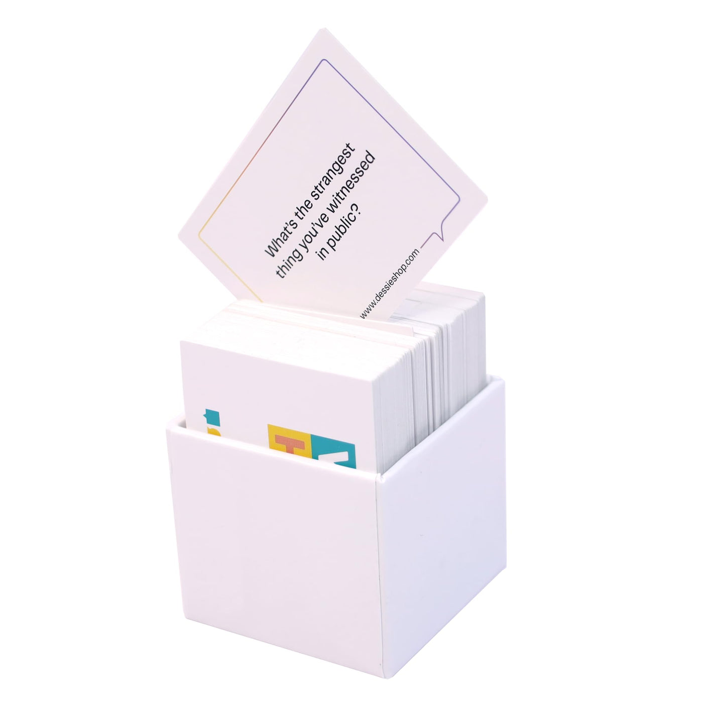 Dessie® Way Beyond Hello Get to Know You Questions Game with 120 Conversation Starter Cards