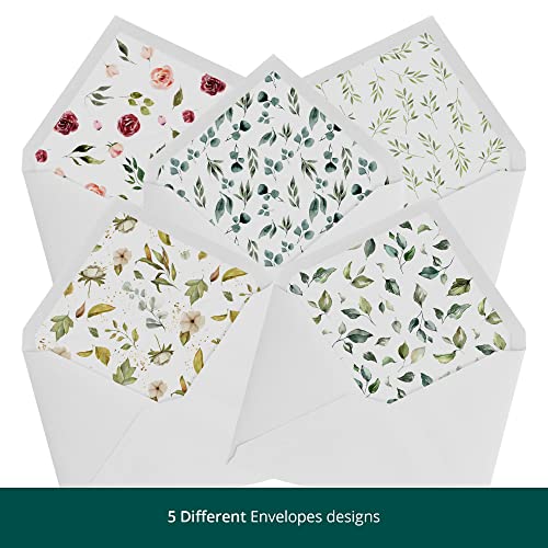 Dessie® 50 Sympathy Cards with Unique Designs and Condolence Messages Inside, 5” x 7”